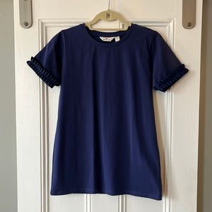 Vineyard Vines Short-Sleeve Pleated Grosgrain Tee